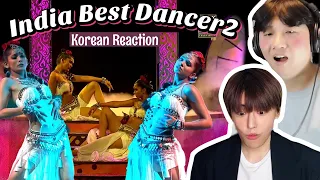 Korean men mesmerized by Indian dancers! India Best Dancer2