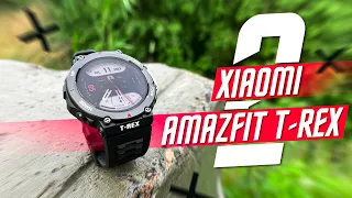 ARMY STANDARD 🔥 XIAOMI Amazfit T Rex 2 SMART WATCH WITH GPS 24 days MIL-STD-810