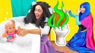 A new challenge for PRINCESSES! It's your turn! Funny stories for kids. Princess castle & dolls.