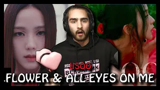 Reacting to JISOO - Flower MV & All Eyes On Me