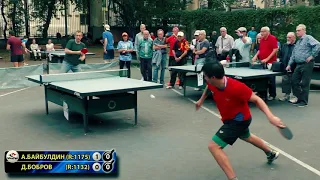 1.BAYBULDIN - BOBROV RUSSIAN Championship table tennis настольный теннис