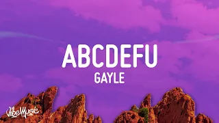 GAYLE - ​abcdefu (Lyrics)