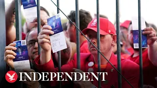 Uefa confirms ‘comprehensive review’ into Champions League final chaos in Paris