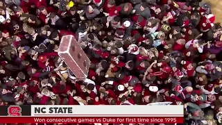 NC State storms the court after taking down No. 2 Duke | ESPN