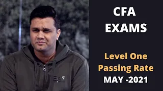 CFA Level 1 - 25% Passing Rate for May-21 Exams