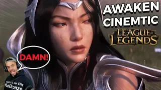 A SMITE PLAYER REACTS TO AWAKEN - LEAGUE OF LEGENDS NEW CINEMATIC - SEASON 2019