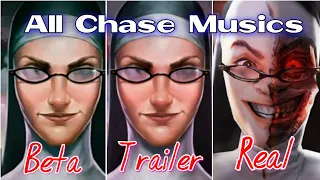 Evil Nun 2 All Chase Musics (Beta vs Trailer vs Real)