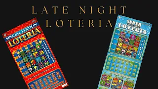 LATE NIGHT SPECIAL EDITION SUPER LOTERIA - TEXAS LOTTERY TICKETS