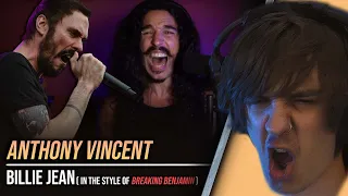 If Breaking Benjamin covered Michael Jackson!? | Anthony Vincent feat Jonathon Young Reaction