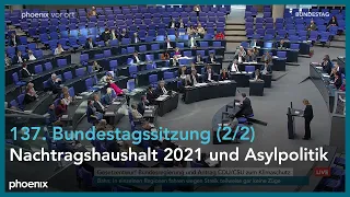 137. Sitzung des Deutschen Bundestages, u.a. BVerfG-Urteil zum Nachtragshaushalt