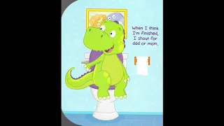 "Dino Potty - Learn to Potty with Dino!" - Storytime with Miss Lauren Potty Training Video
