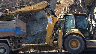 Cat 432f2  work with backhoe