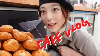 [cafe vlog] 지가 다 먹는 디저트카페사장의 출근노동모음집../먹거나 일하거나 둘중하나