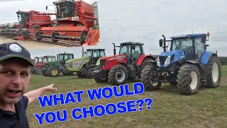 SALE DAY - PICK ONE TRACTOR And COMBINE