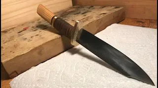 Forging A Bowie Knife From An Old File
