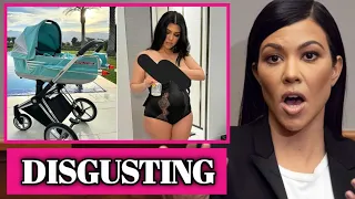 DISGUSTING 🤮 Kourtney Kardashian Reported drank her own breast milk in an attempt to cure Nausea