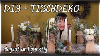 DIY-TISCHDEKO/ ELEGANT und GÜNSTIG