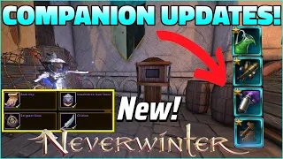 More COMPANION Changes (tested) Mailbox in New Zone Collections PC/PS4 PATCH - Neverwinter Mod 25