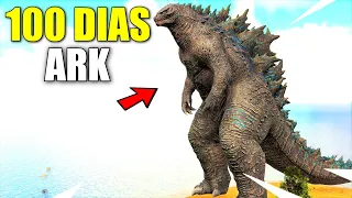 ¡Sobrevivo 100 Días con Kaijus en ARK Hardcore! #1