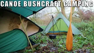 Canoe Trip and Bushcraft Wild Camping