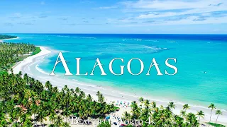 Alagoas Brazil 4K Amazing Aerial Film - Calming Piano Music - Beautiful Nature