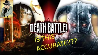 Chosen Undead vs Dragonborn Death Battle Analysis