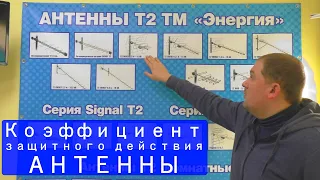 Серии АНТЕНН - Signal, Flagman, Энергия. Коэффициент защитного действия антенны.