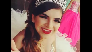 QUINCEANERA Hairstyle & Makeup /Princess for a day