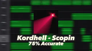 KORDHELL - SCOPIN GARAGEBAND REMAKE 75% ACCURATE