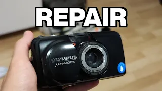 How to Repair the OLYMPUS MJU ZOOM Cover | Tutorial Fix