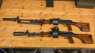 RPD Commando Machine Gun and RPD Semi Auto Suppressed