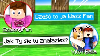 SZALONY FAN ISTNIEJE NAPRAWDĘ! (Minecraft Roleplay) | Vito i Bella