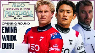 Ethan Ewing, Rio Waida, Joan Duru | MEO Rip Curl Pro Portugal 2024 Opening Round Heat Replay