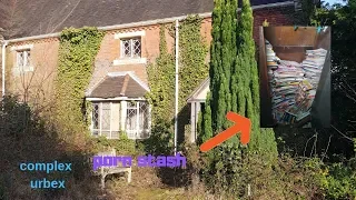 creepy abandoned mansion found porn stash