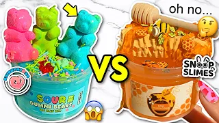 100% HONEST PEACHYBBIES VS SNOOPS SLIMES REVIEW!!! *who will win?!*