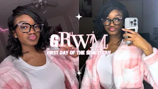 GRWM for my first day of school in 2024 !! | madi j’nae 💗