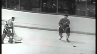 1960 NHL , Stanly Cup Final, 2 game, Montreal Canadiens- Toronto Maple Leafs (2)