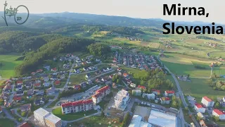 Drone footage from my hometown @ Mirna, Slovenia (4.6.2022)
