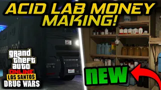 GTA Online: NEW Acid Lab MONEY MAKING Guide! | (Brickade 6x6, Speed Production!)