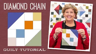 Make a "Diamond Chain" Quilt with Jenny Doan of Missouri Star (Video Tutorial)