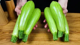 A friend from Spain taught me how to cook zucchini so delicious! ASMR recipes