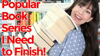 Popular Book Series I Need to Finish! || Books with Emily Fox