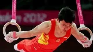 Feng Zhe wins parallel Bars Gold Medal 2012 London Olympics