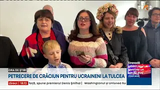 Crăciun pentru refugiații ucraineni, la Tulcea