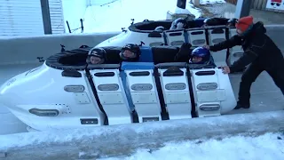 PISTE DE BOBSLEIGH LA PLAGNE 😎 BOB RAFT 2019