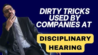 [L262] DIRTY TRICKS USED BY COMPANIES AT DISCIPLINARY HEARING | SOUTH AFRICA