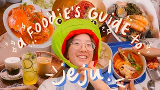 what i eat in a week in jeju, korea! 🦑🍽 a foodie's guide to the best cafes, restaurants & markets
