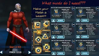 How to mod Darth Malak...Think outside the box!!