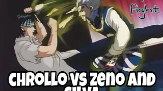 CHROLO VS SILVA AND ZENO ZOLDYK | hunter x hunter full fight head of phantom troups vs zoldyk family