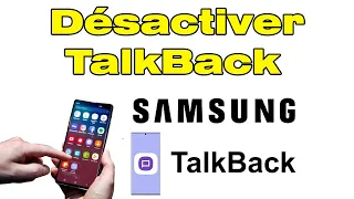 Comment désactiver TalkBack sur Samsung